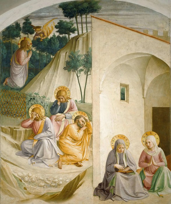 34 Christ at the Mount of Olives, Fra Angelico
