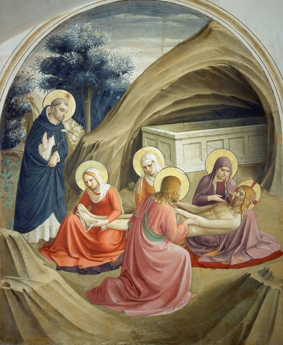 02 Lamentation of Christ, Fra Angelico
