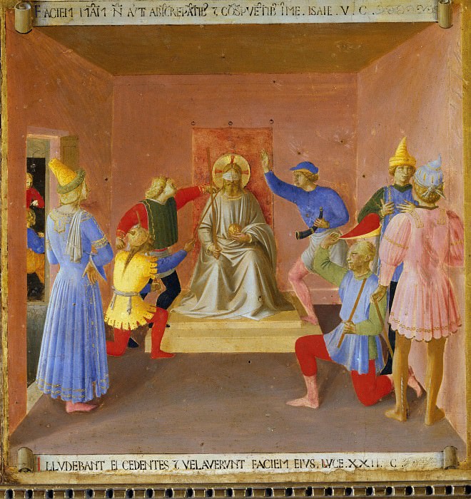 22. Mocking of Christ, Fra Angelico