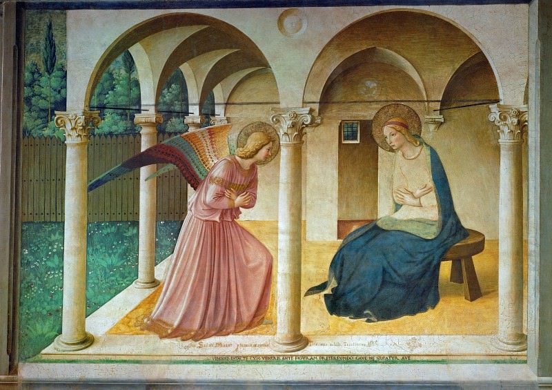 The Annunciation to Mary, Fra Angelico