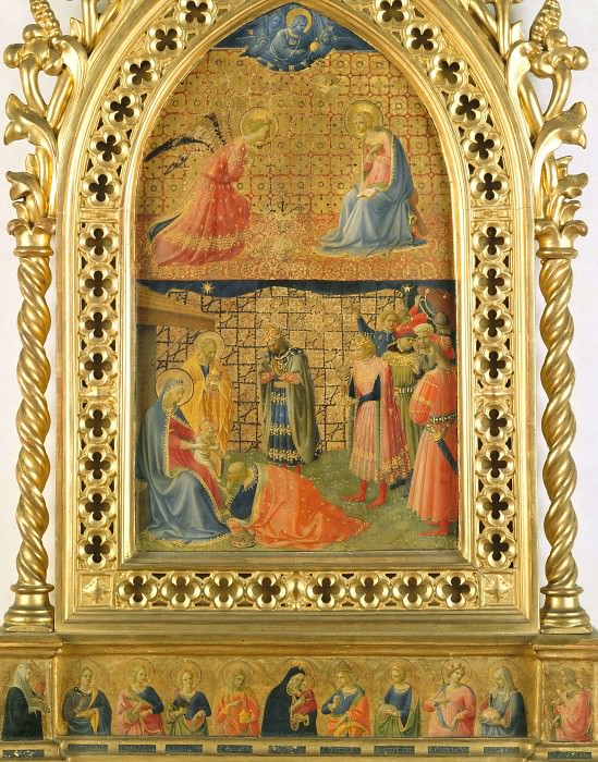 Annunciation and Adoration of the Magi, Fra Angelico