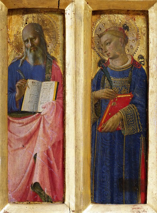 Perugia Altarpiece – St John the Evangelist and St Stephen, Fra Angelico