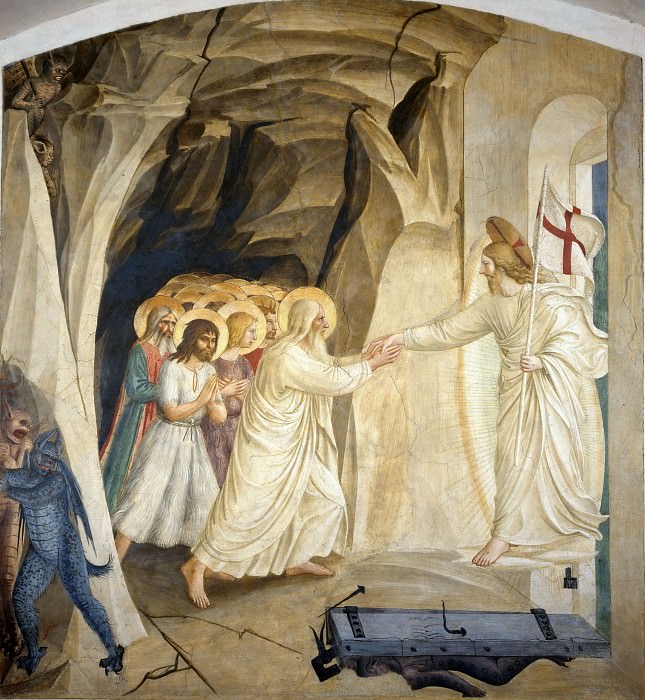 31 Christ in limbo, Fra Angelico