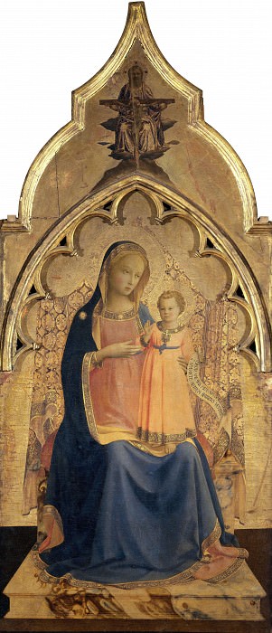 Compagnia di San Francesco Altarpiece – Madonna and Child, Fra Angelico