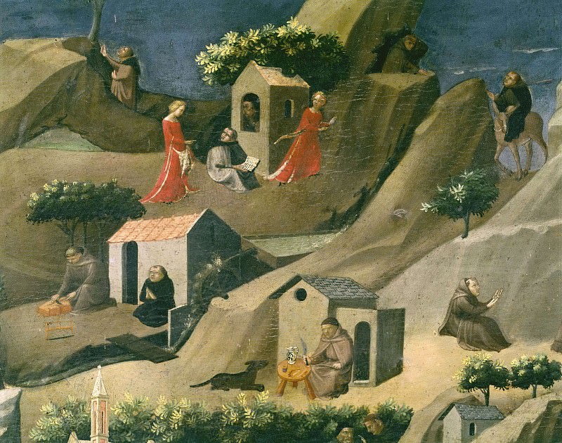 Thebaide, detail, Fra Angelico