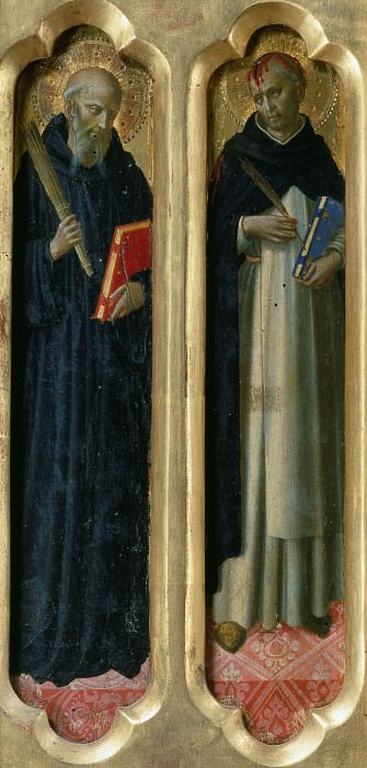Perugia Altarpiece – Saint Benedict and Peter the Martyr, Fra Angelico