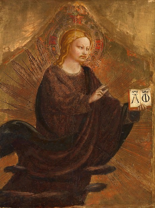 San Domenico Altarpiece – Blessing Redeemer