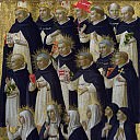 San Domenico Altarpiece – The Dominican Blessed, Fra Angelico