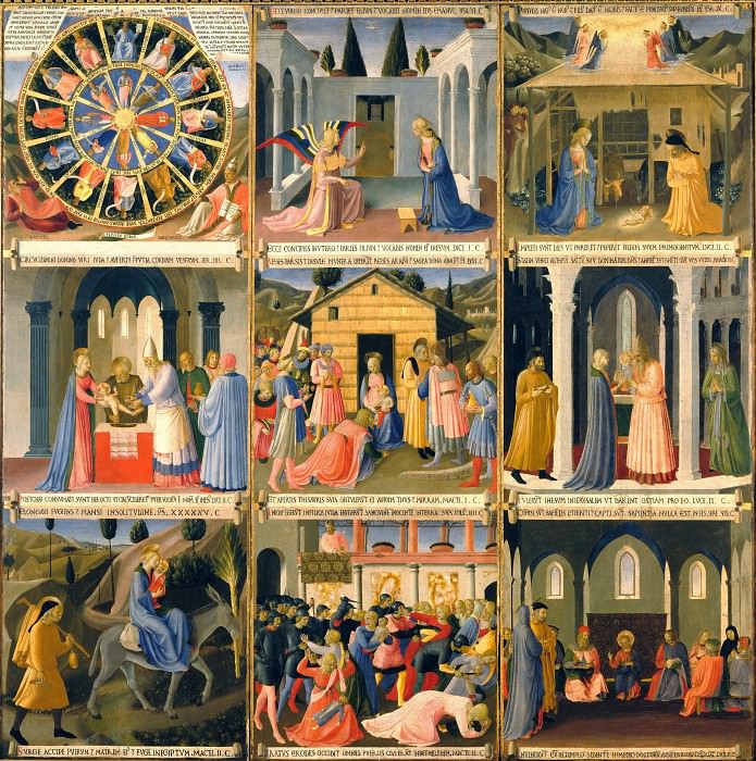 01. Scenes from the Life of Christ, Fra Angelico