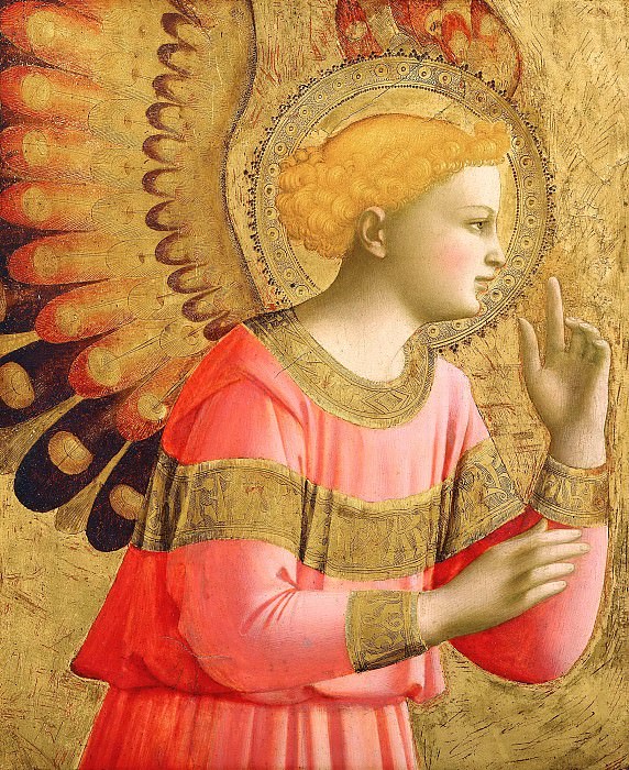 Annunciatory Angel, Fra Angelico