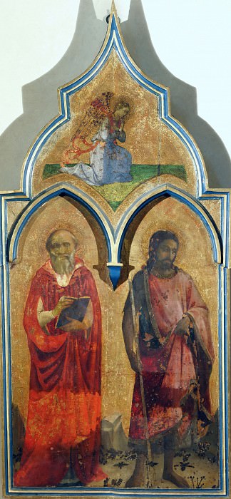 Compagnia di San Francesco Altarpiece – Saints Jerome, John the Baptist, Fra Angelico