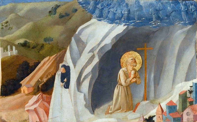 Ecstasy of Saint Benedict in the Desert, Fra Angelico