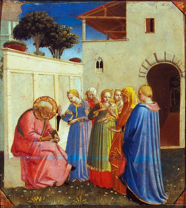 The Naming of St. John the Baptist, Fra Angelico