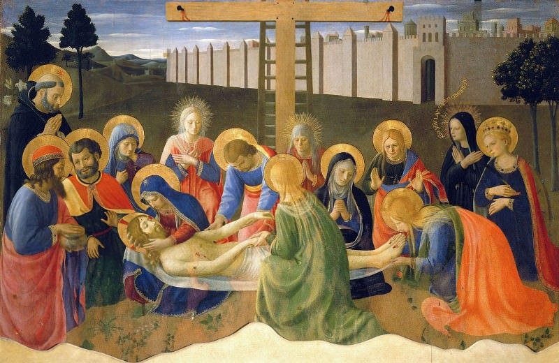 Lamentation over Christ, Fra Angelico