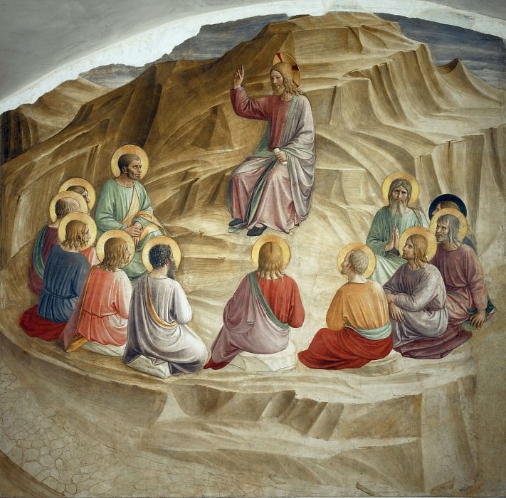 32 Sermon on the Mount, Fra Angelico