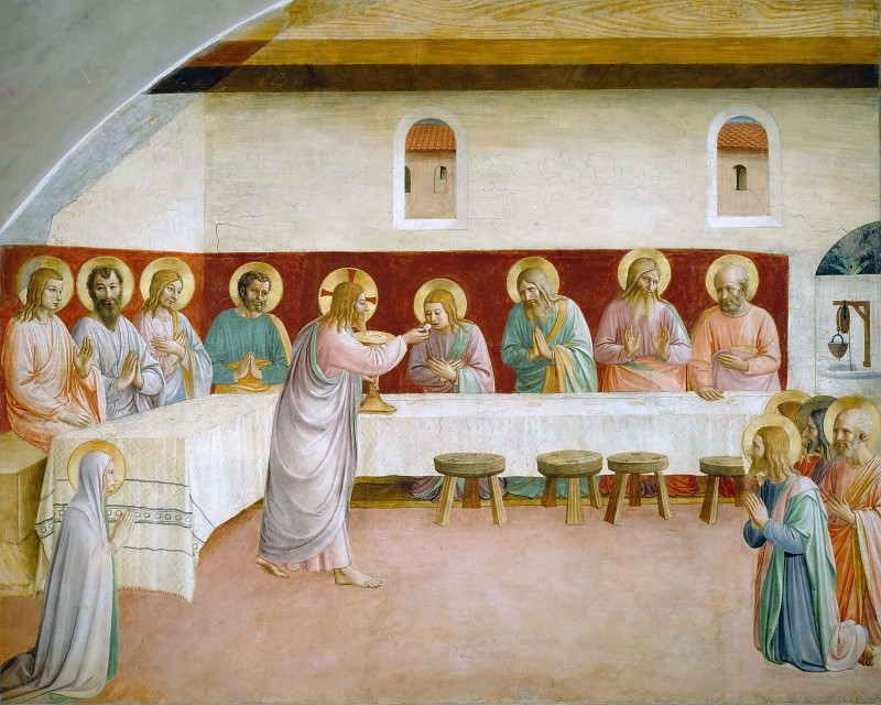 35 The Last Supper, Fra Angelico