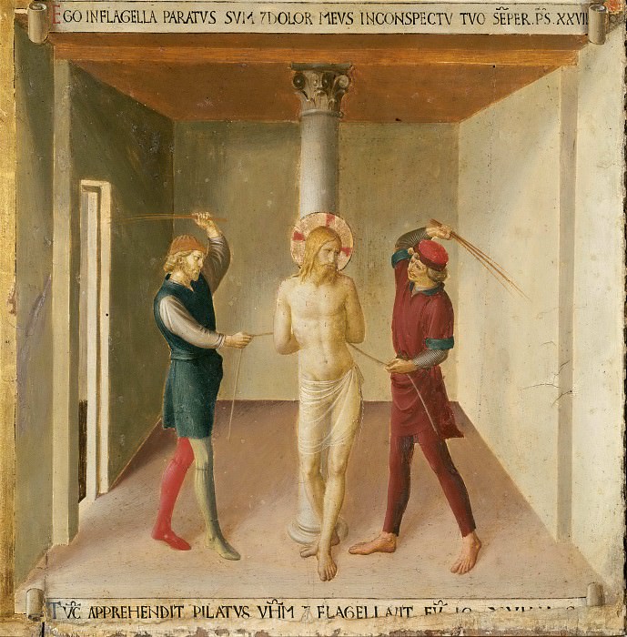23. Christ at the Column, Fra Angelico