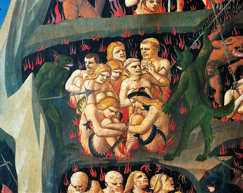 The Last Judgement, detail, Fra Angelico
