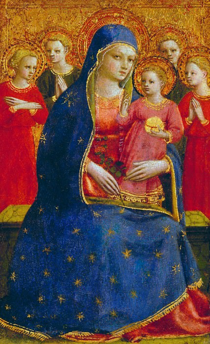 Madonna and Child with Angels, Fra Angelico