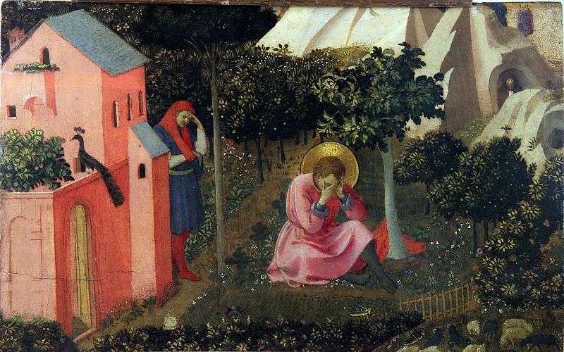 Обращение святого Августина, Фра Анджелико