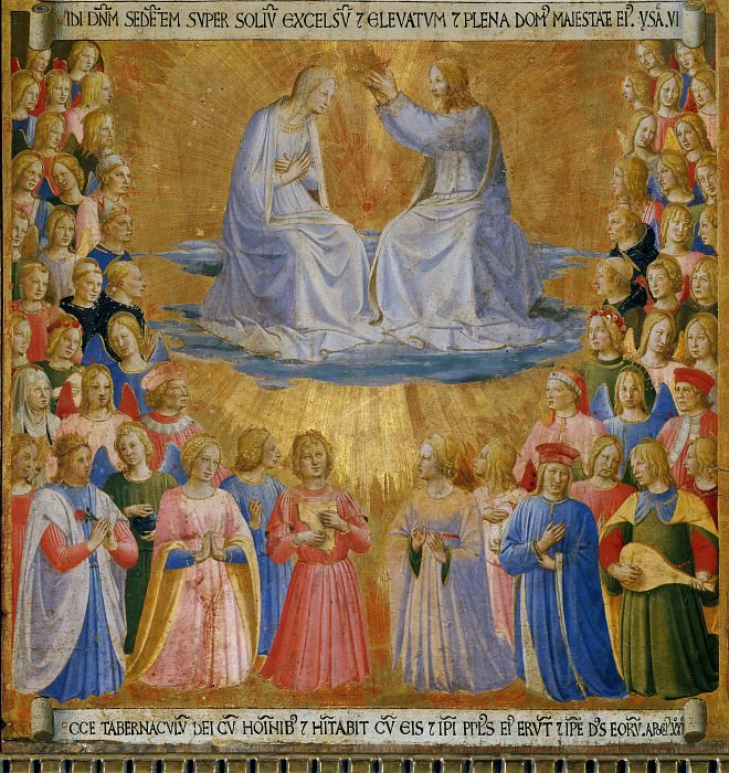 34. Coronation of Mary, Fra Angelico
