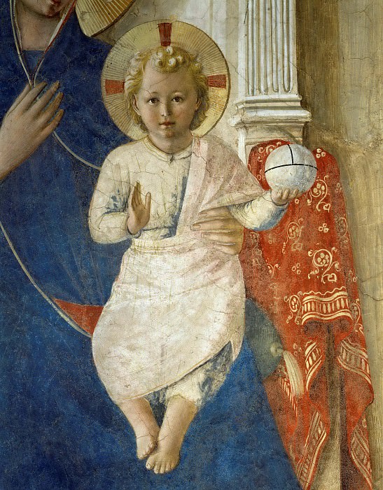 Sacra Conversazione, detail, Fra Angelico