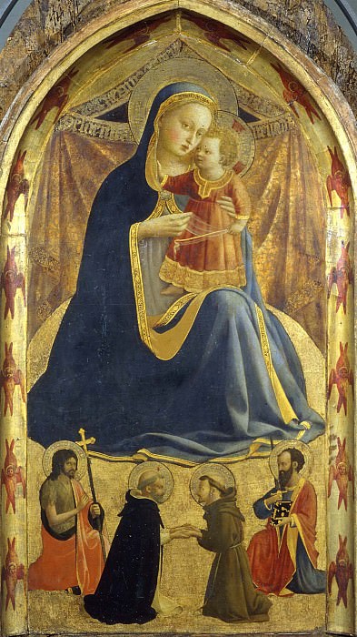 Madonna of humility, Fra Angelico