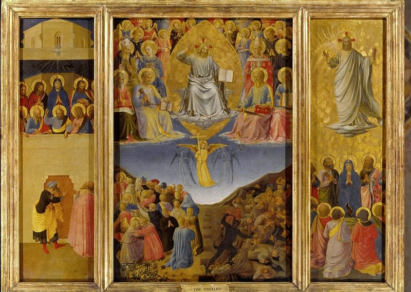 Triptych Last Judgment, Fra Angelico