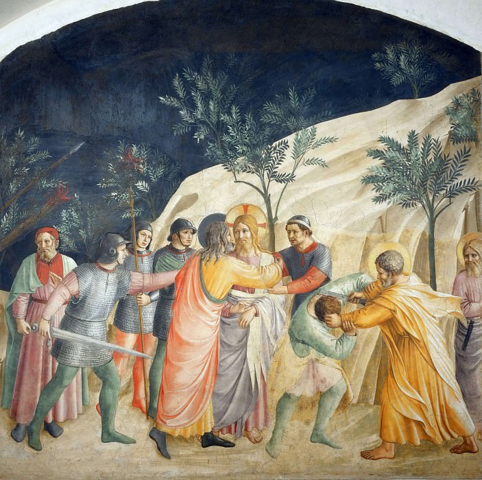 33 The Betrayal of Judas, Fra Angelico