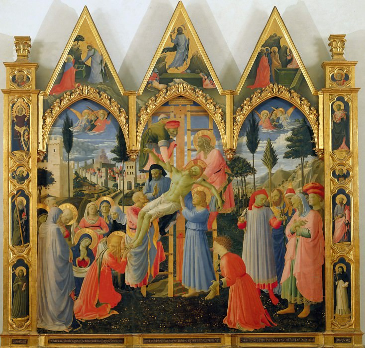 Santa Trinita Altarpiece – Deposition from the Cross, Fra Angelico