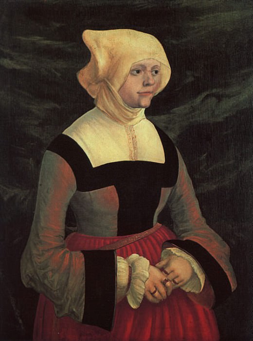 Portrait of a girl, Albrecht Altdorfer