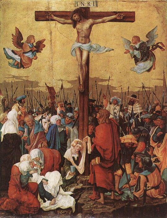 Христос на кресте 1520, Альбрехт Альтдорфер