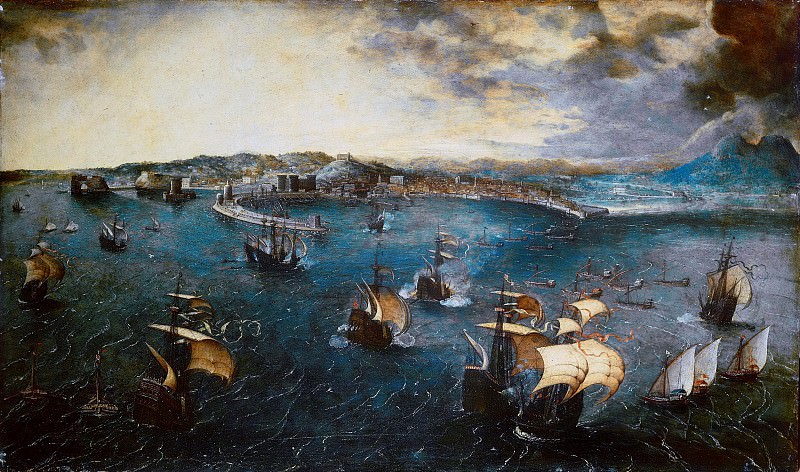 Морское сражение в Неаполитанском заливе