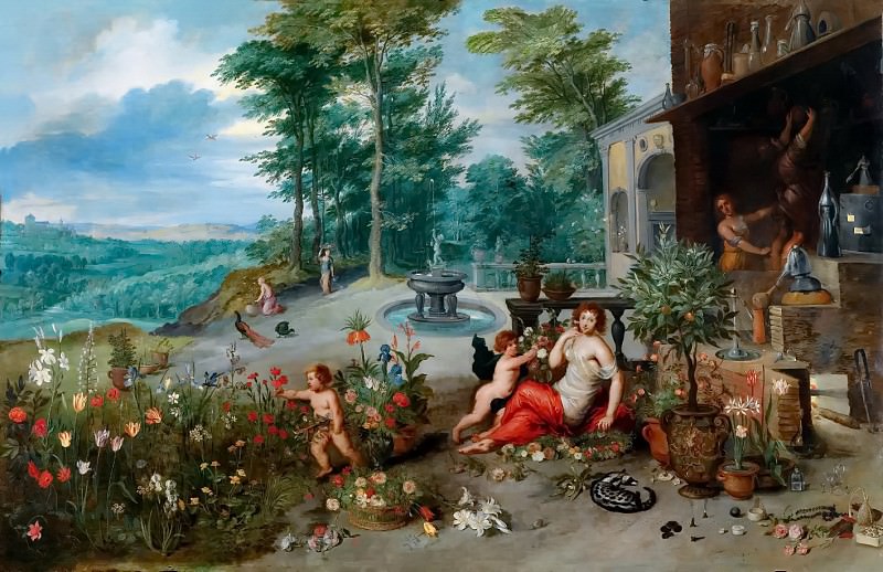 Allegory of the smell, Jan Brueghel the Younger