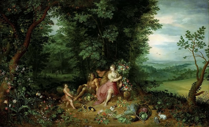 Allegory of the earth, Jan Brueghel the Younger