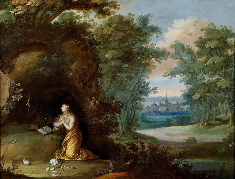 The praying Mary Magdalene, Jan Brueghel the Younger