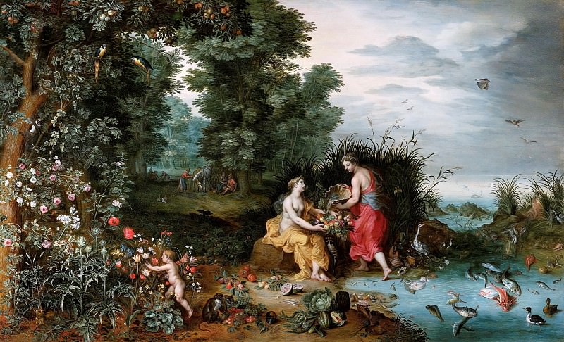 Allegory of Earth and Water, Jan Brueghel the Younger
