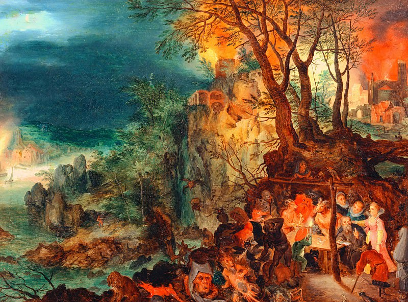 The Temptation of St. Antony, Jan Brueghel the Younger