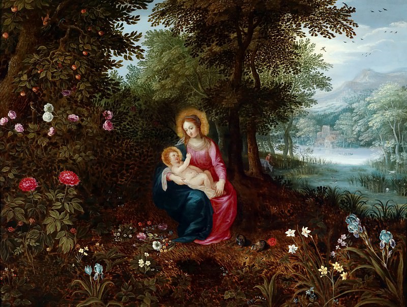Rest on the Flight into Egypt, Jan Brueghel the Younger