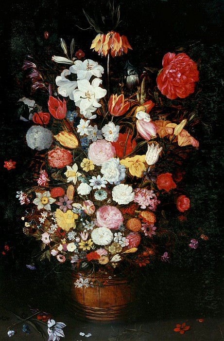 Букет цветов в вазе, Jan Brueghel the Younger