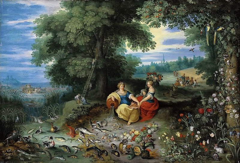 An Allegory of Water and Earth, Jan Brueghel the Younger
