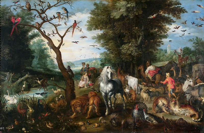 Entry into Noah’s Ark, Jan Brueghel the Younger