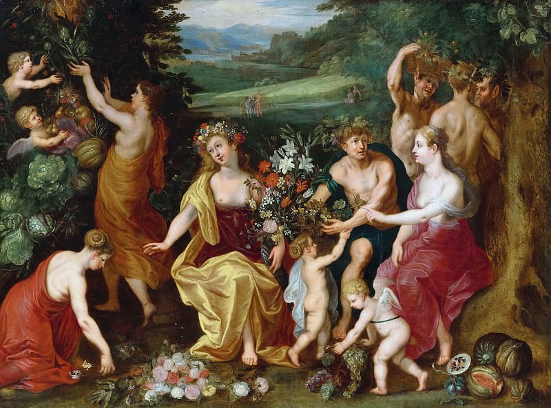 Allegory of fruitfulness, Jan Brueghel the Younger
