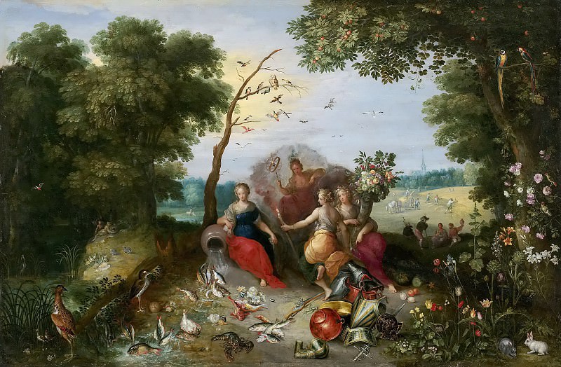 Allegories of the Four Elements, Jan Brueghel the Younger