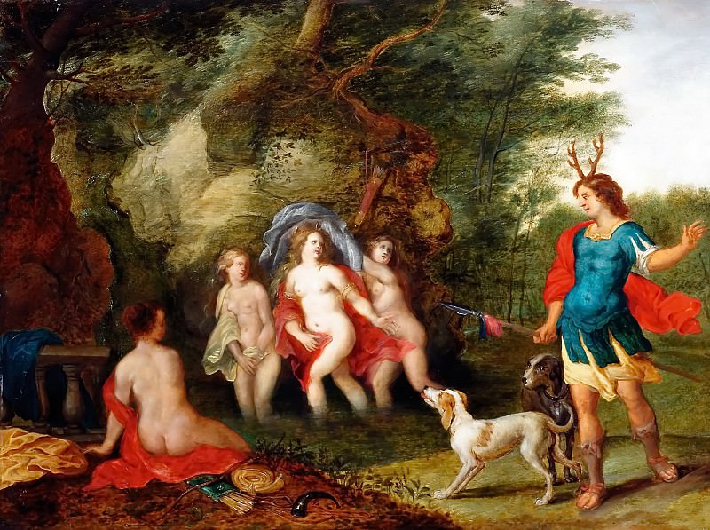 Diana and Actaeon, Jan Brueghel the Younger