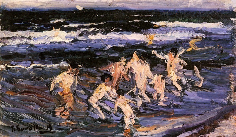 Children In The Sea, Joaquin Sorolla y Bastida