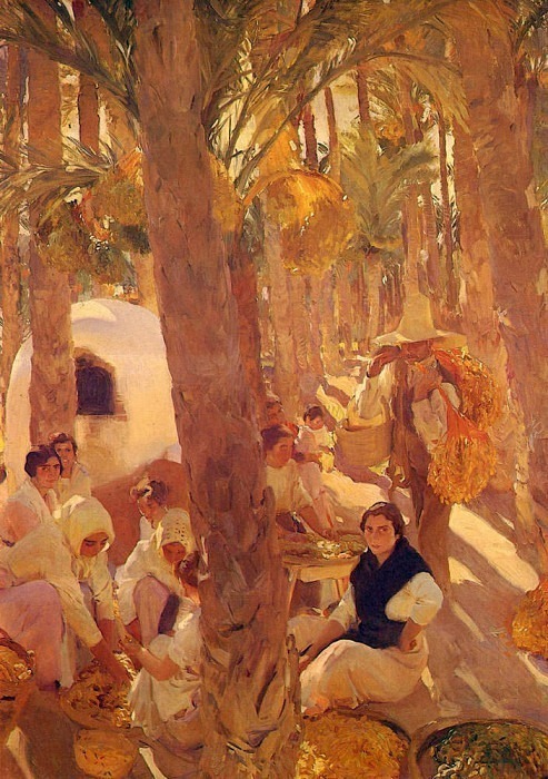 The Palm Grove, Joaquin Sorolla y Bastida