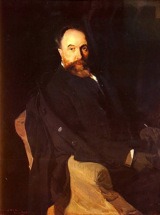 Portrait of Don Aureliano de Beruete, Joaquin Sorolla y Bastida