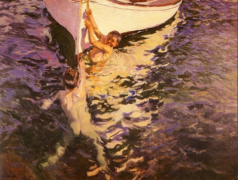 Белая лодка, Хоакин Соролья-и-Бастида