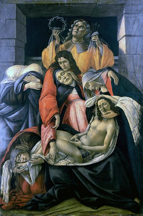 Lamentation over the Dead Christ, Alessandro Botticelli